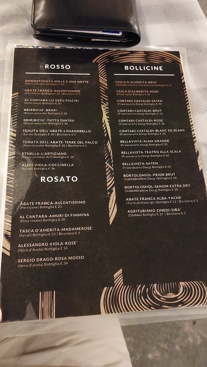 Trattoria da Pina Menu - Image 1
