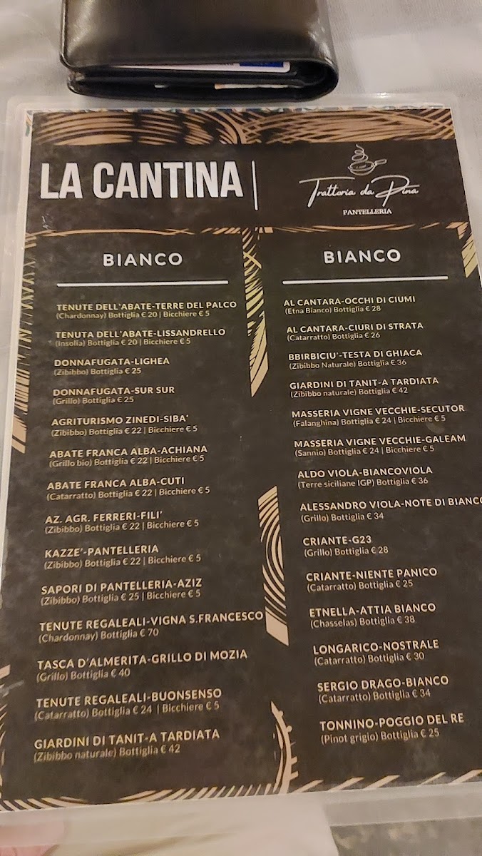 Trattoria da Pina Menu - Image 4
